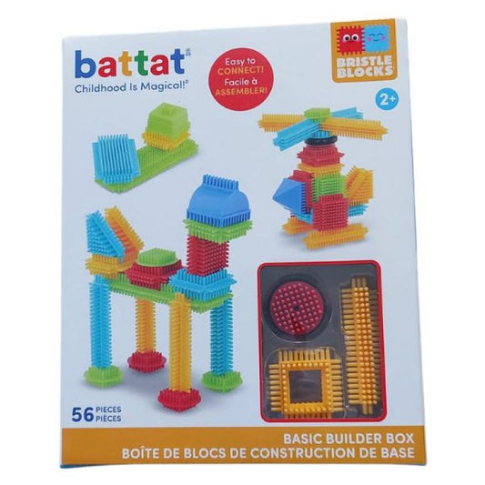 Bristle blocks  56 piezas – Juego de construcción infantil - Librería Educania