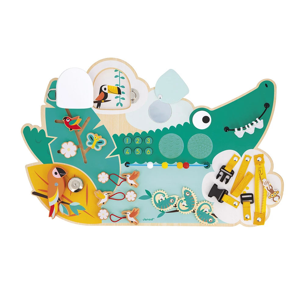 Tablero de actividades Cocodrilo Tropik