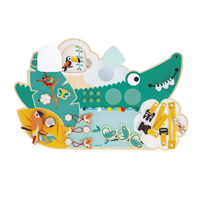 Tablero de actividades Cocodrilo Tropik
