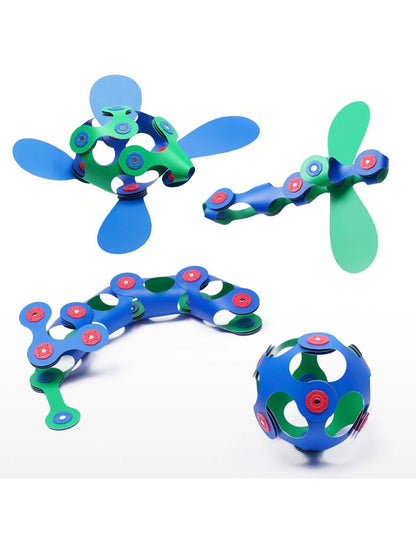 Clixo Itsy Pack verde/azul 18 piezas