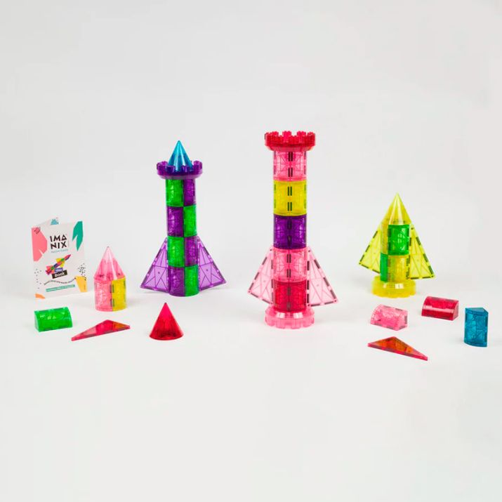 Imanix Rocket Castle 64 piezas - Librería Educania