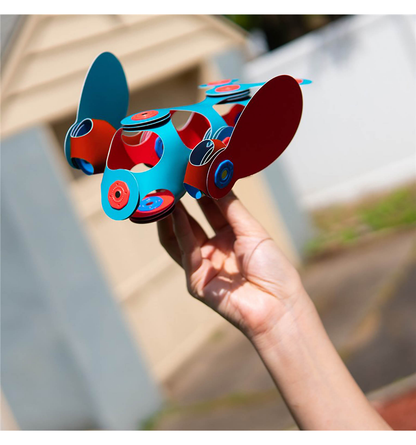 Clixo Itsy Pack flamingo/turquesa 18 piezas