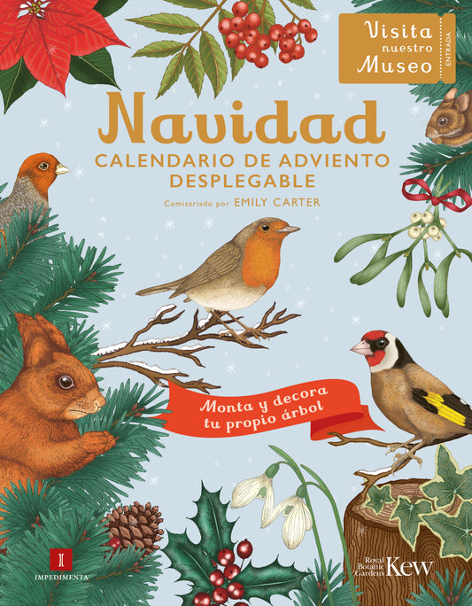 Navidad - Calendario de Adviento desplegable