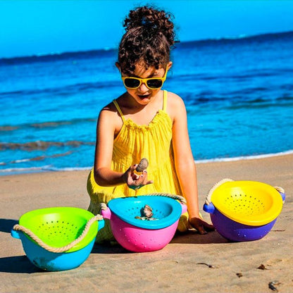 Cubo de playa Pobi azul/verde
