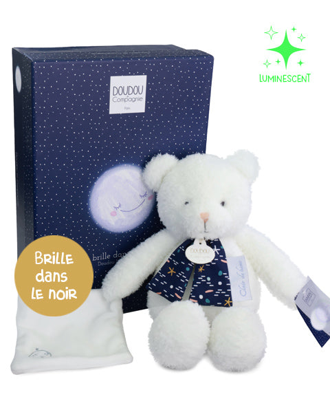 Oso peluche luminiscente Clair de lune
