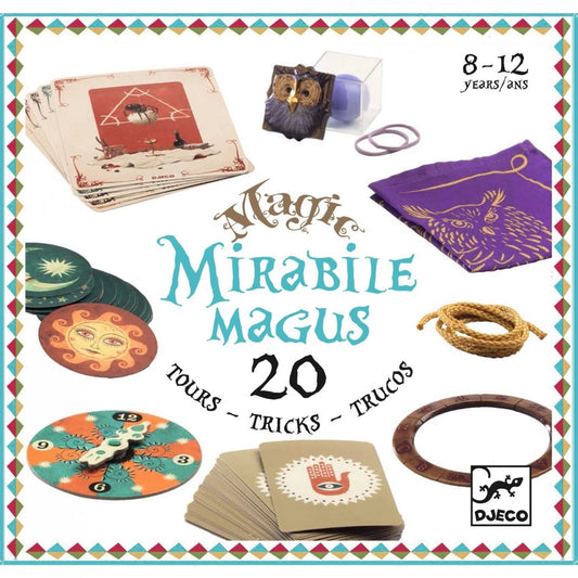 Magia Mirabile Magus – Set de magia con 20 trucos - Librería Educania