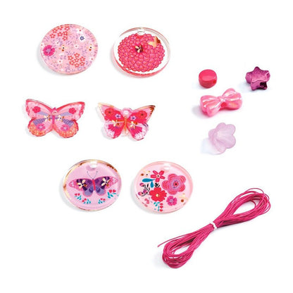 Perlas fantasía . Mariposas – Set para crear pulseras - Librería Educania