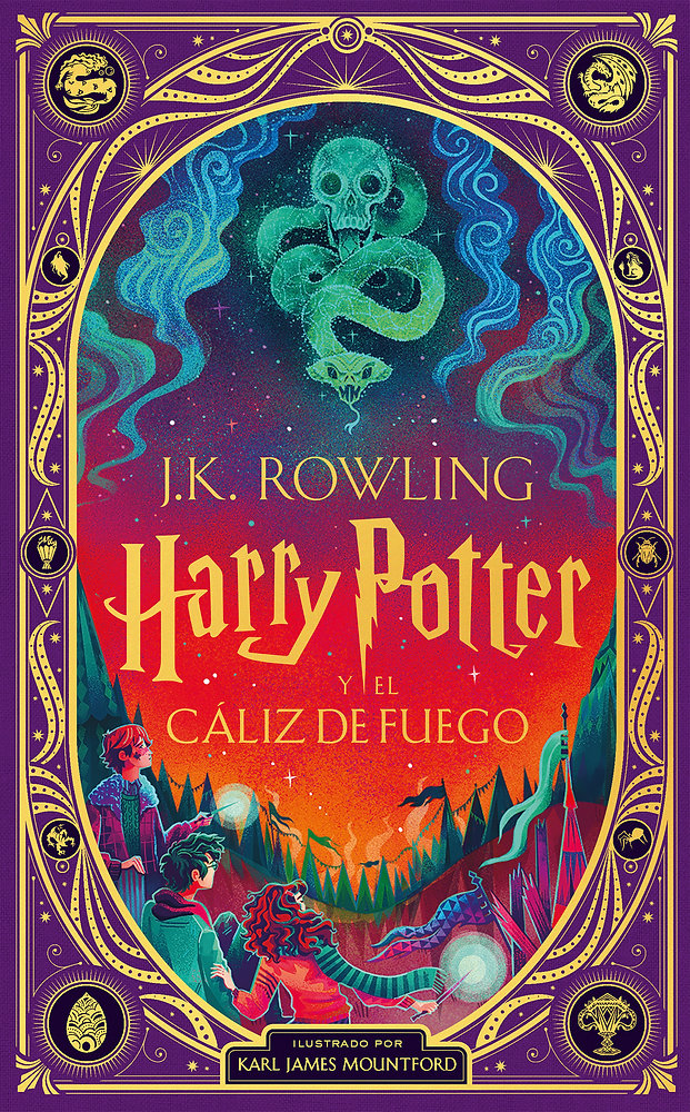 Harry Potter y el cáliz de fuego edición ilustrada interactiva 4