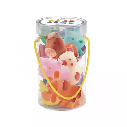 Troopo-farm – Set de animales de la granja blanditos - Librería Educania