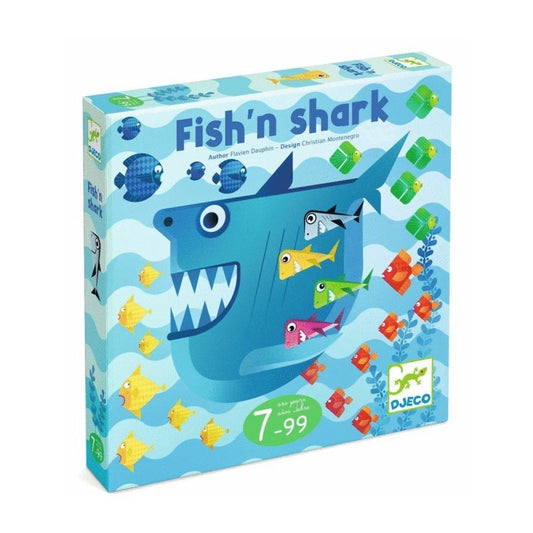 Fish'n Shark – Juego de mesa de estrategia - Librería Educania