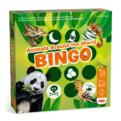 Bingo Animals Around the World – Juego educativo de animales