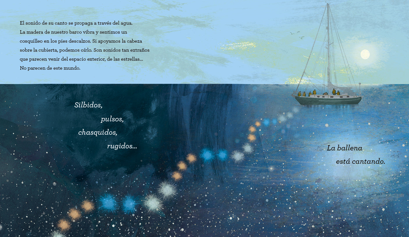 El canto de las ballenas – Álbum ilustrado infantil - Librería Educania