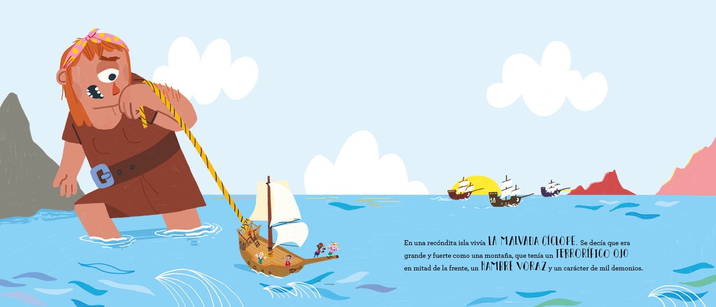 Daniela pirata y la malvada cíclope