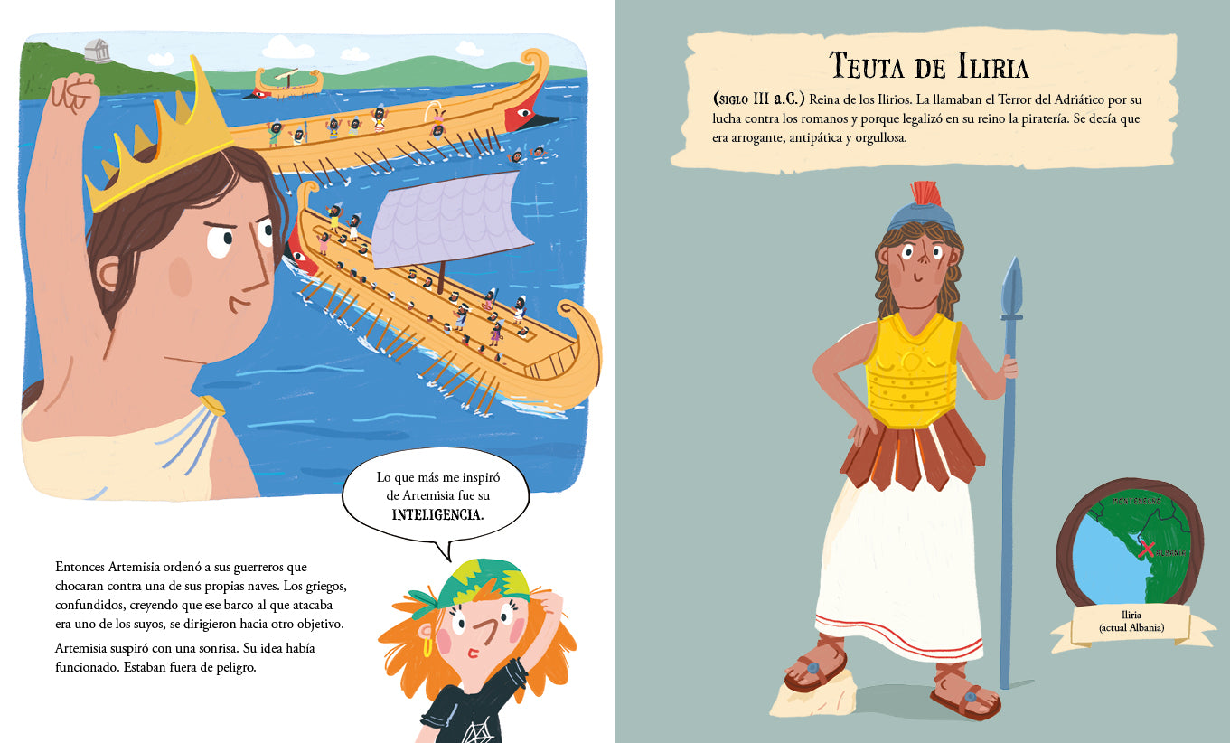 Daniela y las mujeres pirata de la historia