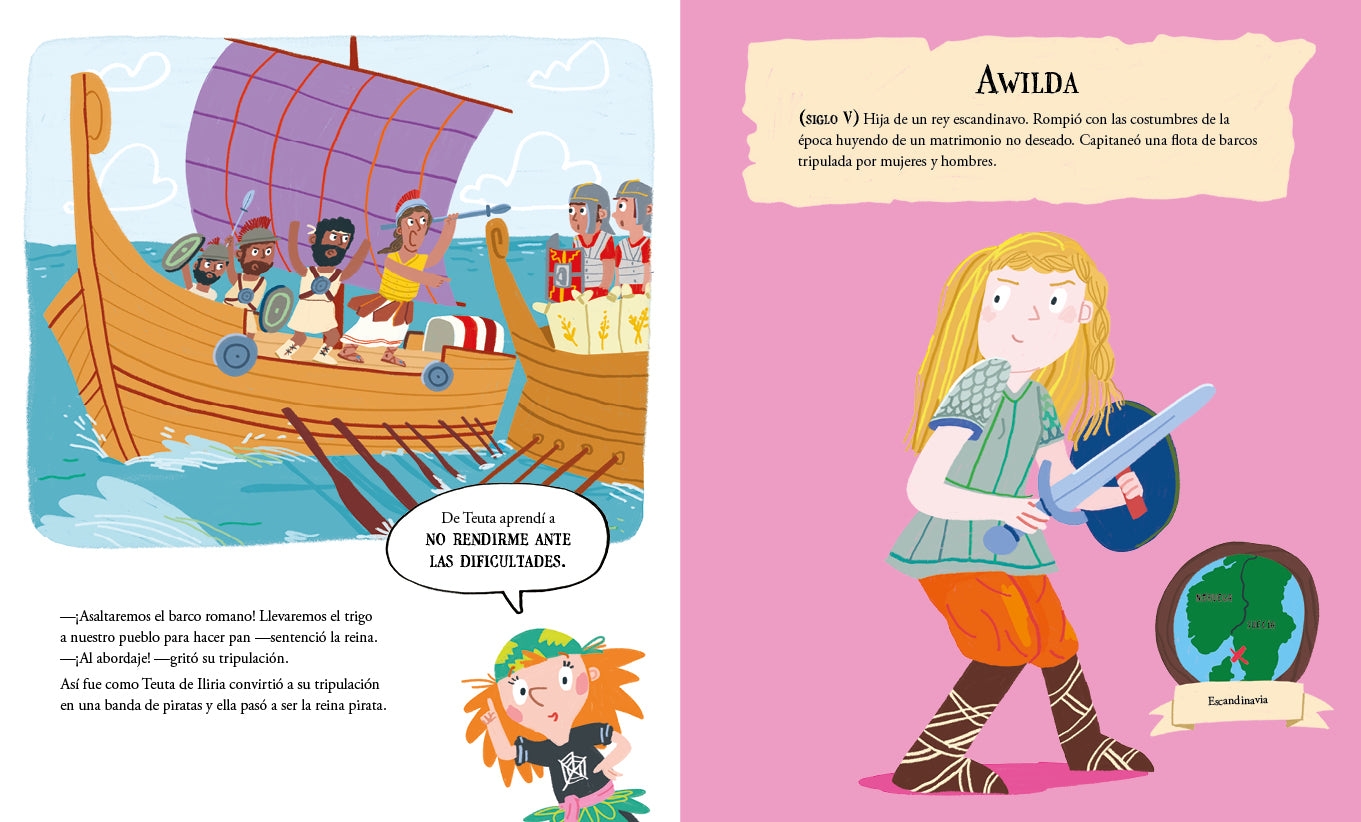 Daniela y las mujeres pirata de la historia