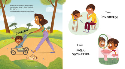 Martín parlanchín – Libro ilustrado infantil sobre comunicación - Librería Educania