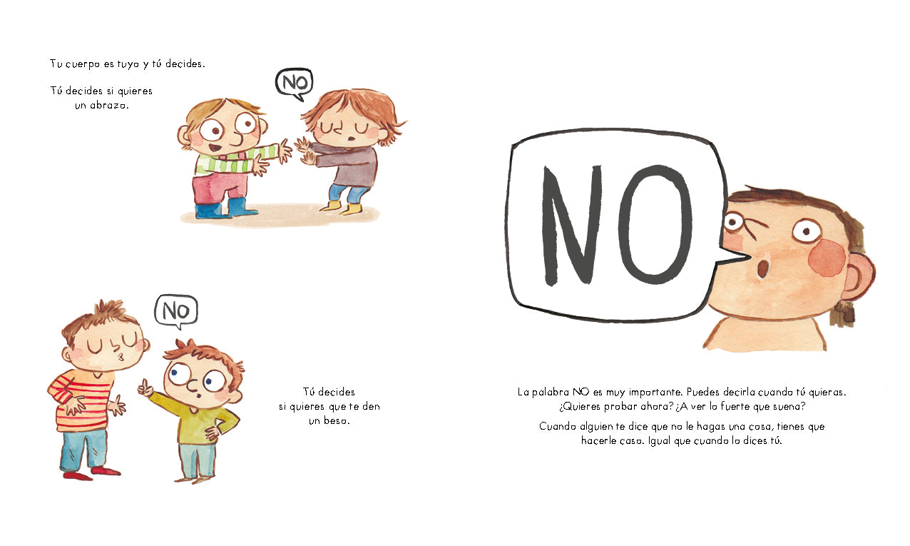 Tu cuerpo es tuyo . Libro de cartón – Educación y autocuidado - Librería Educania
