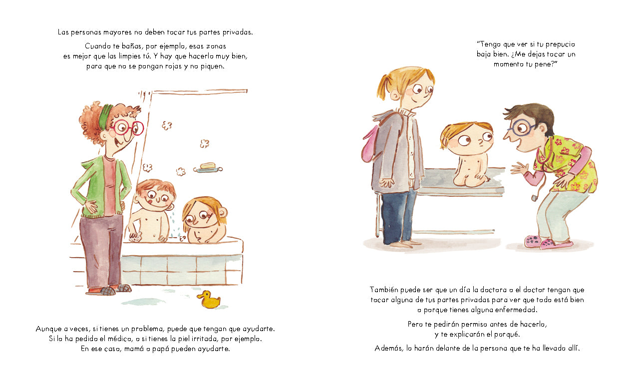 Tu cuerpo es tuyo . Libro de cartón – Educación y autocuidado - Librería Educania