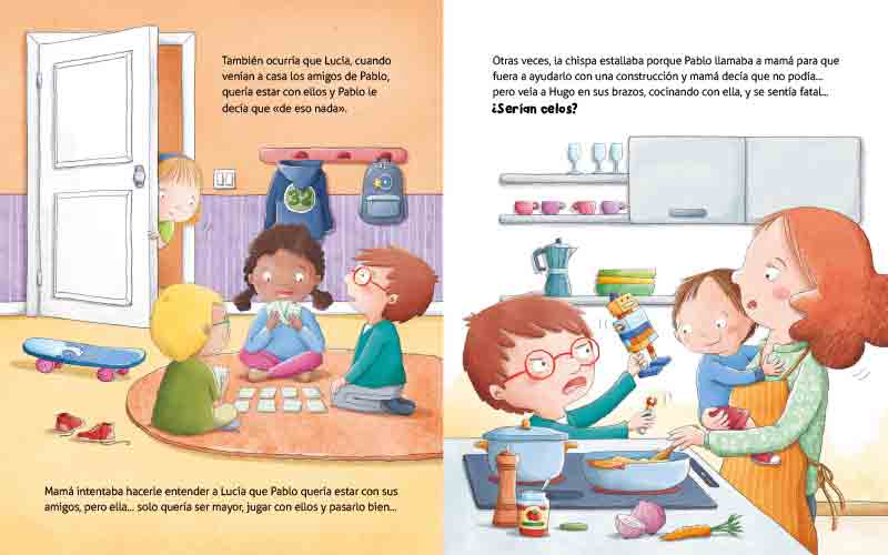 Hermanos – Álbum ilustrado sobre el vínculo entre hermanos