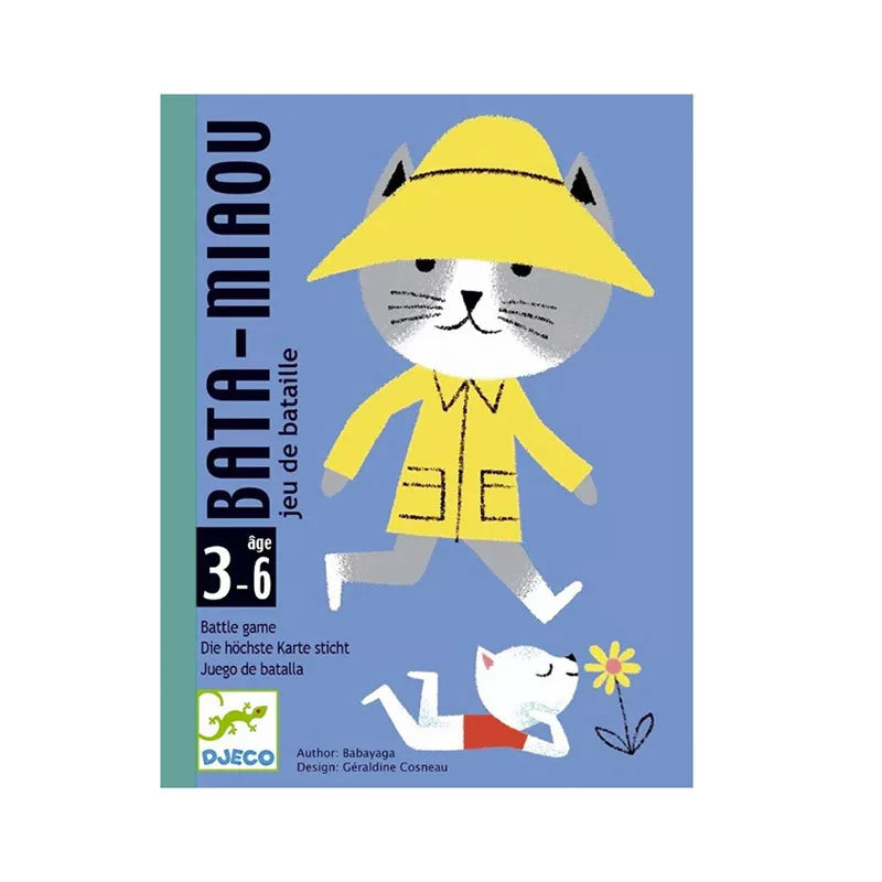 Bata-miaou – Juego de cartas de números con gatos - Librería Educania
