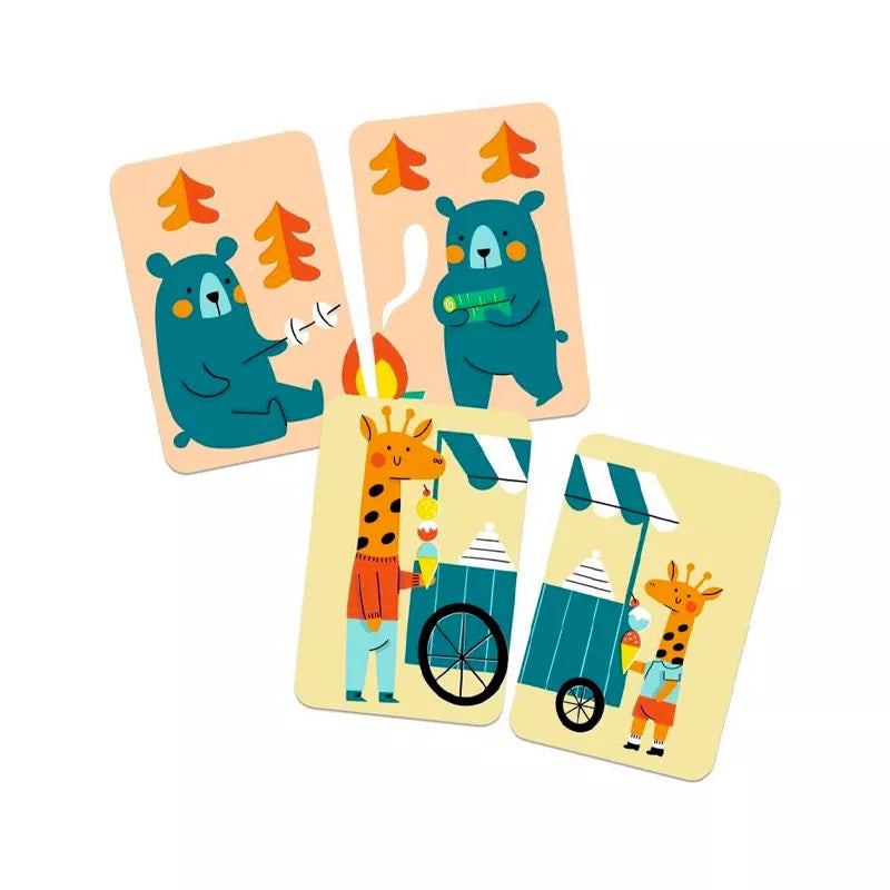 Misti'Loup – Juego de parejas y observación con cartas - Librería Educania