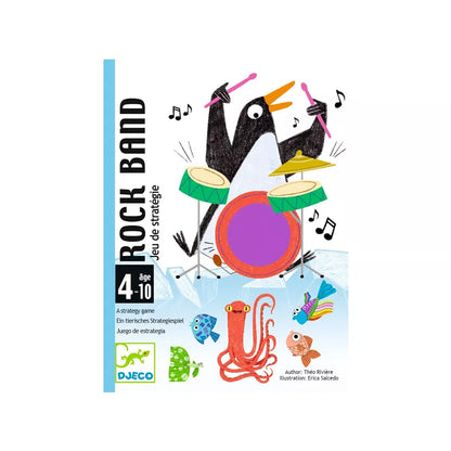 Rock Band – Juego de cartas de estrategia musical - Librería Educania