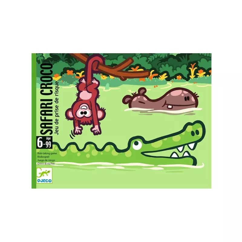 Safari Croco – Juego de cartas de riesgo y estrategia - Librería Educania