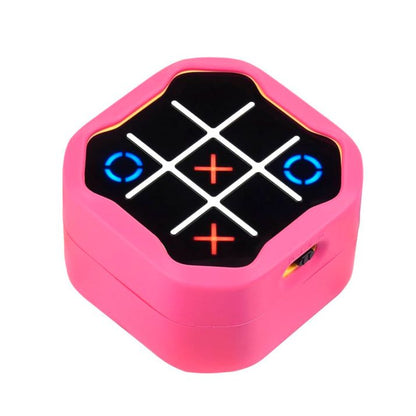 Tic Tac Toe Bolt Giiker . Rosa – Juego electrónico de tres en raya