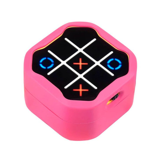 Tic Tac Toe Bolt Giiker . Rosa – Juego electrónico de tres en raya