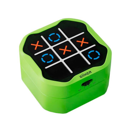 Tic Tac Toe Bolt Giiker . Verde – Juego electrónico de tres en raya - Librería Educania
