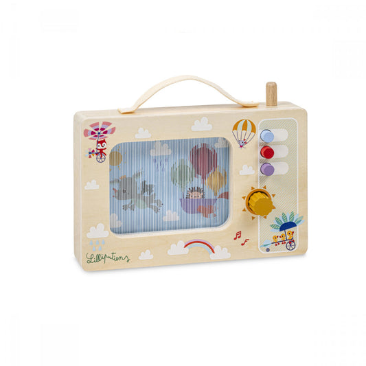 Joe mi primera caja de música animada – Juguete sensorial