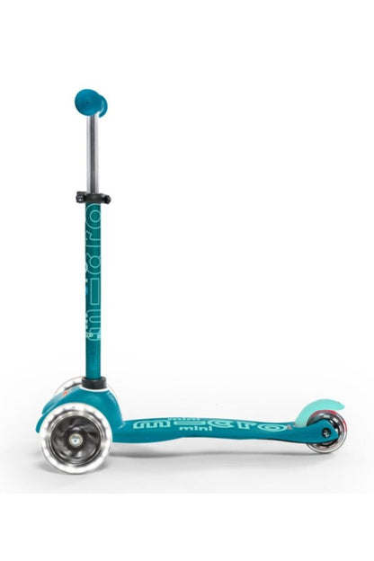 Patinete Mini Deluxe led Aqua