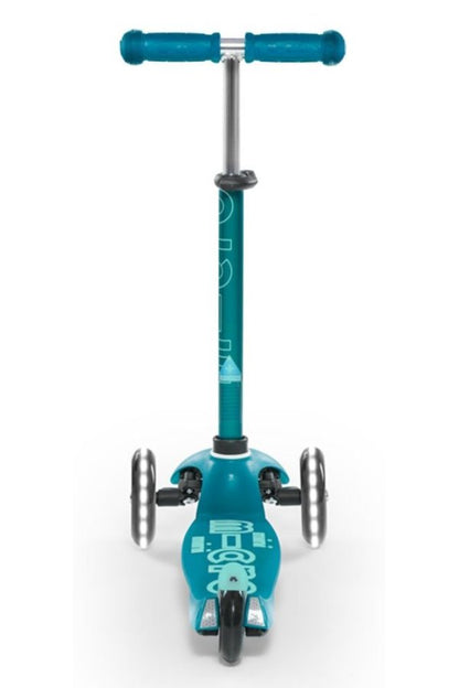 Patinete Mini Deluxe led Aqua