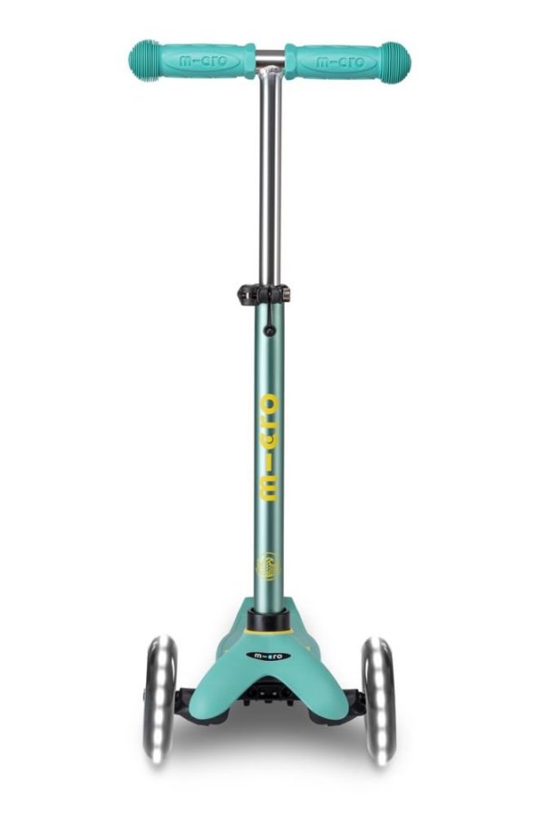 Patinete Mini Deluxe led eco Menta