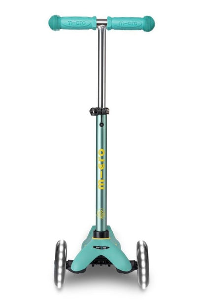 Patinete Mini Deluxe led eco Menta