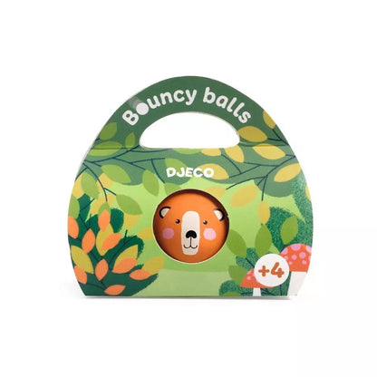 Pelota saltarina Oso – Pelota de caucho natural - Librería Educania