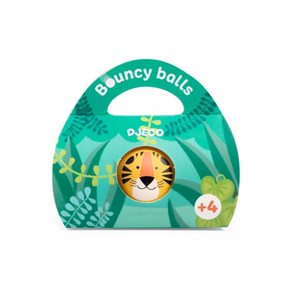 Pelota saltarina Tigre – Pelota de caucho natural - Librería Educania