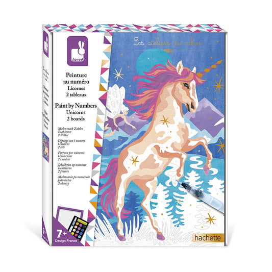 Pintura por números Unicornios