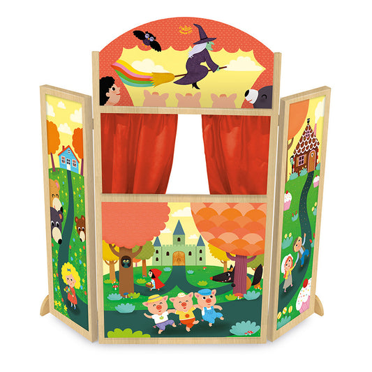 Teatro de cuentos – Teatro infantil para marionetas - Librería Educania