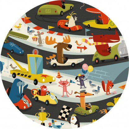 Puzzle observación . Rally de coches – Puzzle infantil de observación - Librería Educania