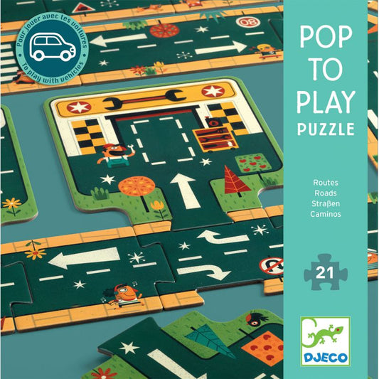 Puzzle Pop to play Carreteras