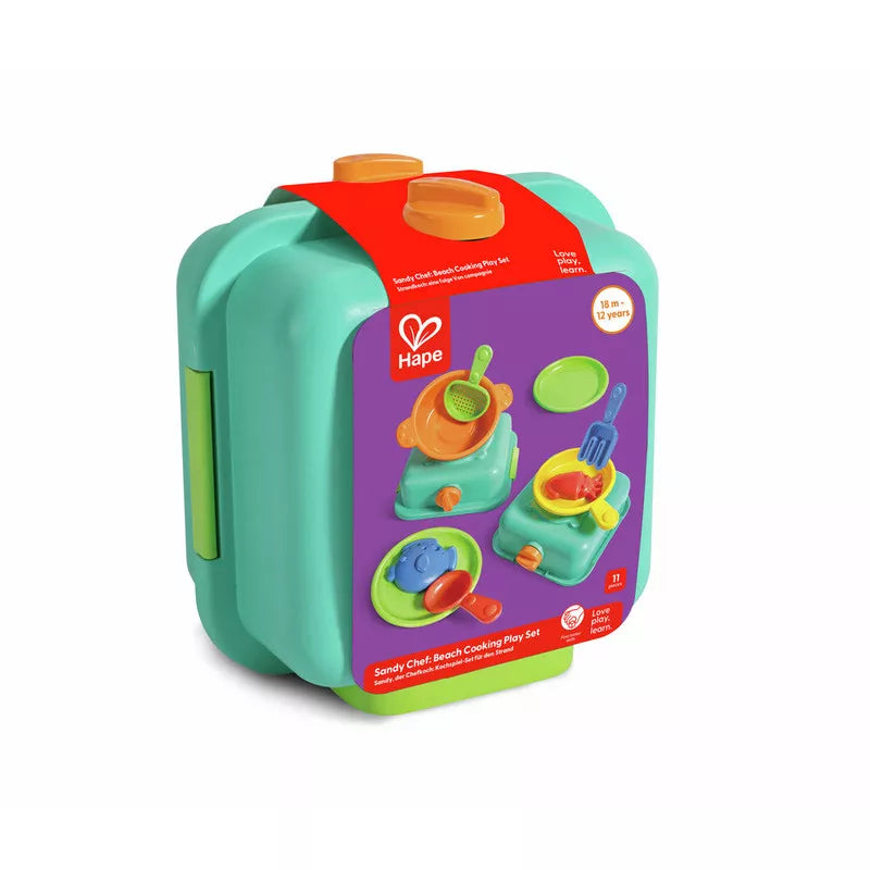 Sandy chef . Set de Juego de cocina – Cocina de arena portátil - Librería Educania