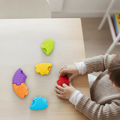 Puzzle Sensorial Círculo Soft Bibi – Rompecabezas sensorial para bebé - Librería Educania