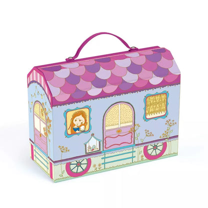 Tinyly casita Bluchka & Indie – Casita portátil de juego