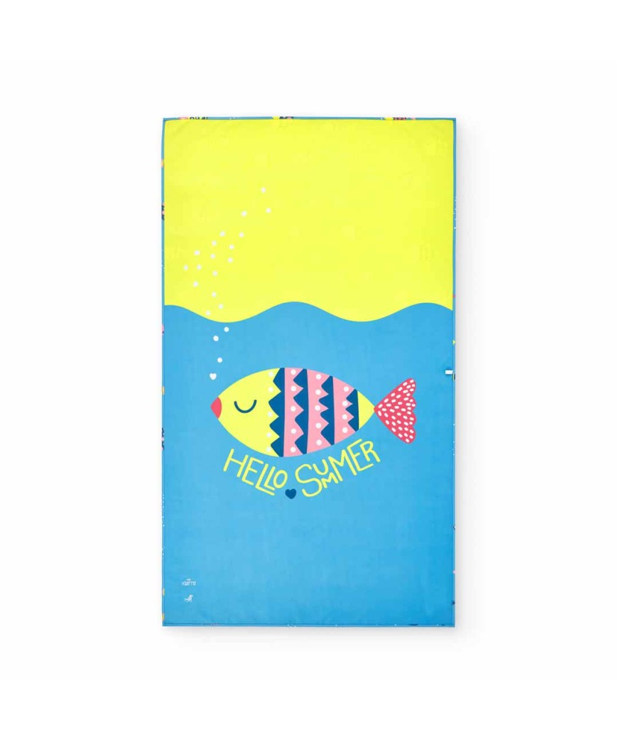 Toalla Peces L – Toalla infantil de playa y piscina
