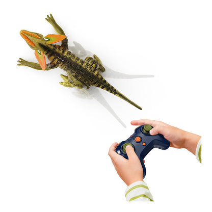 Dinosaurio – Juguete interactivo con control remoto - Librería Educania