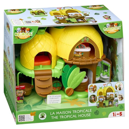 Klorofil . La casa tropical – Casa de juegos - Librería Educania