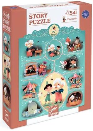 STORY PUZZLE PINOCHO -DJECO