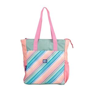 BOLSO TOTE BAG CONVERTIBLE COLOR BLOCK -OXFORD