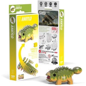 PUZZLE MAQUETA 3D ANQUILOSAURIO -EUGY